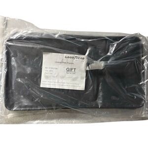 GoodYear GY003799 Black License Plate Frames Set Of 2 New